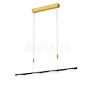 Bankamp Pure Up Suspension LED 4 foyers aspect feuille d'or