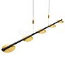 Bankamp Pure Up Suspension LED 5 foyers aspect feuille d'or