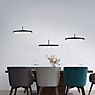 Bankamp Solid Pendant Light LED black application picture