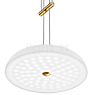 Bankamp Vanity Pendant Light LED 2 lamps brass matt