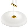 Bankamp Vanity Pendant Light LED brass matt