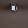 Bega 22453 - Ceiling-/Wall- and Pedestal Light LED silver - 22453AK3