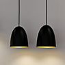Bega 50952 - Studio Line Hanglamp LED aluminium/zwart, voor schuine plafonds - 50952.2K3+13231 productafbeelding