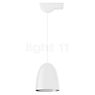 Bega 50960 - Studio Line Pendant Light LED aluminium/white, for sloping ceilings - 50960.2K3+13247