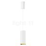 Bega 50978 - Studio Line Lampada a sospensione LED ottone/bianco, Bega Smart App - 50978.4K3+13282
