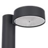 Bega 77221 - Bollard light LED silver - 77221AK3 - Impact-proof polycarbonate diffuses the light gently.
