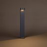 Bega 77263/77264 - bollard light LED silver with anchorage - 77263AK3 application picture
