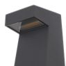 Bega 77276/77277 - Pedestal Light LED graphite with anchorage - 77276K3 - In front of the efficient LED module, a textured safety-glass controls the prevents the light emitted from glaring.