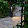 Bega 85089 - UniLink® Luce del piedistallo LED con picchetto da interrare per giardino grafite - 85089K3 - immagine di applicazione