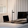 Belux Kido Table Lamp LED black - with table base application picture