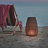 Bover Amphora Lampada da terra LED marrone - 137 cm - senza spina - immagine di applicazione