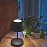 Bover Bol Lampe de table LED noir - produit en situation