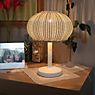 Bover Garota Tafellamp LED ivoor , uitloopartikelen