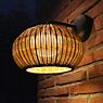 Bover Garota, lámpara de pared LED marrón - ejemplo de uso previsto