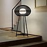 Bover Garota, lámpara de pie LED marrón - 133 cm - con enchufe - ejemplo de uso previsto