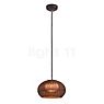 Bover Garota, lámpara de suspensión LED marrón - 27 cm