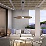 Bover Mediterrània Outdoor Pendant Light LED brown application picture