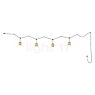 Bover Nans Catenary Pendant Light LED 4 lamps beige