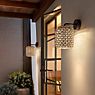 Bover Nans Wall Light LED brown - 22 cm application picture