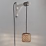 Bover Nans, lámpara de suspensión LED con conector marrón - 17 cm