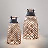 Bover Nans, lámpara recargable LED marrón - 26 cm
