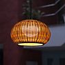 Bover Perris, lámpara de suspensión LED marrón - ejemplo de uso previsto