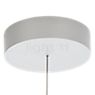 Bruck Cantara Pendant Light LED chrome matt/glass white - 19 cm , Warehouse sale, as new, original packaging