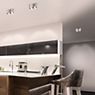 Bruck Cranny Spot LED 2 foyers chrome brillant - dim to warm - produit en situation
