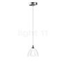 Bruck Silva Hanglamp chroom mat/glas helder/opaal - 11 cm