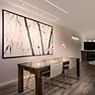 Bruck Silva Pendant Light for Duolare Track - ø11 cm chrome glossy, glass clear/opal application picture