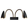 Catellani & Smith CicloItalia Flex W2 Wall Light black/brass