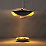 Catellani & Smith Lederam Manta Hanglamp LED goud/zwart/zwart-goud - ø100 cm