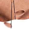 Catellani & Smith Lederam Manta Pendant Light LED copper/black/black-copper - ø60 cm - The LED modules embedded into the two discs emit their light towards the shade, which reflects it into the room.