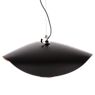 Catellani & Smith Lederam Manta, lámpara de suspensión LED cobre/negro/negro-cobre - ø100 cm - La forma de la pantalla se asemeja a una manta raya nadando en el mar.