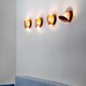 Catellani & Smith Lederam W Wall Light LED gold - ø17 cm application picture