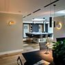 Catellani & Smith Lederam W Wandlamp LED goud - ø25 cm productafbeelding