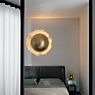 Catellani & Smith PostKrisi Wall- and Ceiling Light gold application picture