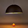 Catellani & Smith Stchu-Moon 02, lámpara de suspensión negro/cobre - ø100 cm