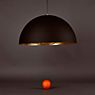 Catellani & Smith Stchu-Moon 02, lámpara de suspensión negro/dorado - ø60 cm