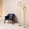 ClassiCon Lantern Light Floor Lamp LED browned brass - 135 cm application picture