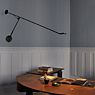 DCW Aaro Applique LED noir - produit en situation