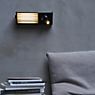 DCW Biny Bedside Wall Light LED black/white - right application picture