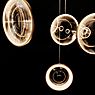 DCW Focus Chandelier LED 5 lamps gold