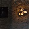 DCW In the Sun Wall Light gold/mesh gold - ø38 cm application picture