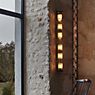 DCW In the Tube Wandlamp reflector goud/malie zilver - 132 cm productafbeelding