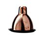 DCW Lampe Gras Lampshade XL Outdoor round copper raw , discontinued product