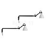 DCW Lampe Gras No 203 set of 2 black/polycarbonate - without switch