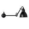 DCW Lampe Gras No 204 L40, lámpara de pared negro