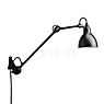 DCW Lampe Gras No 222 Applique noire noir