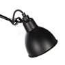DCW Lampe Gras No 302 L pendant light black/copper - The shade is characterised by its timeless, conical shape.